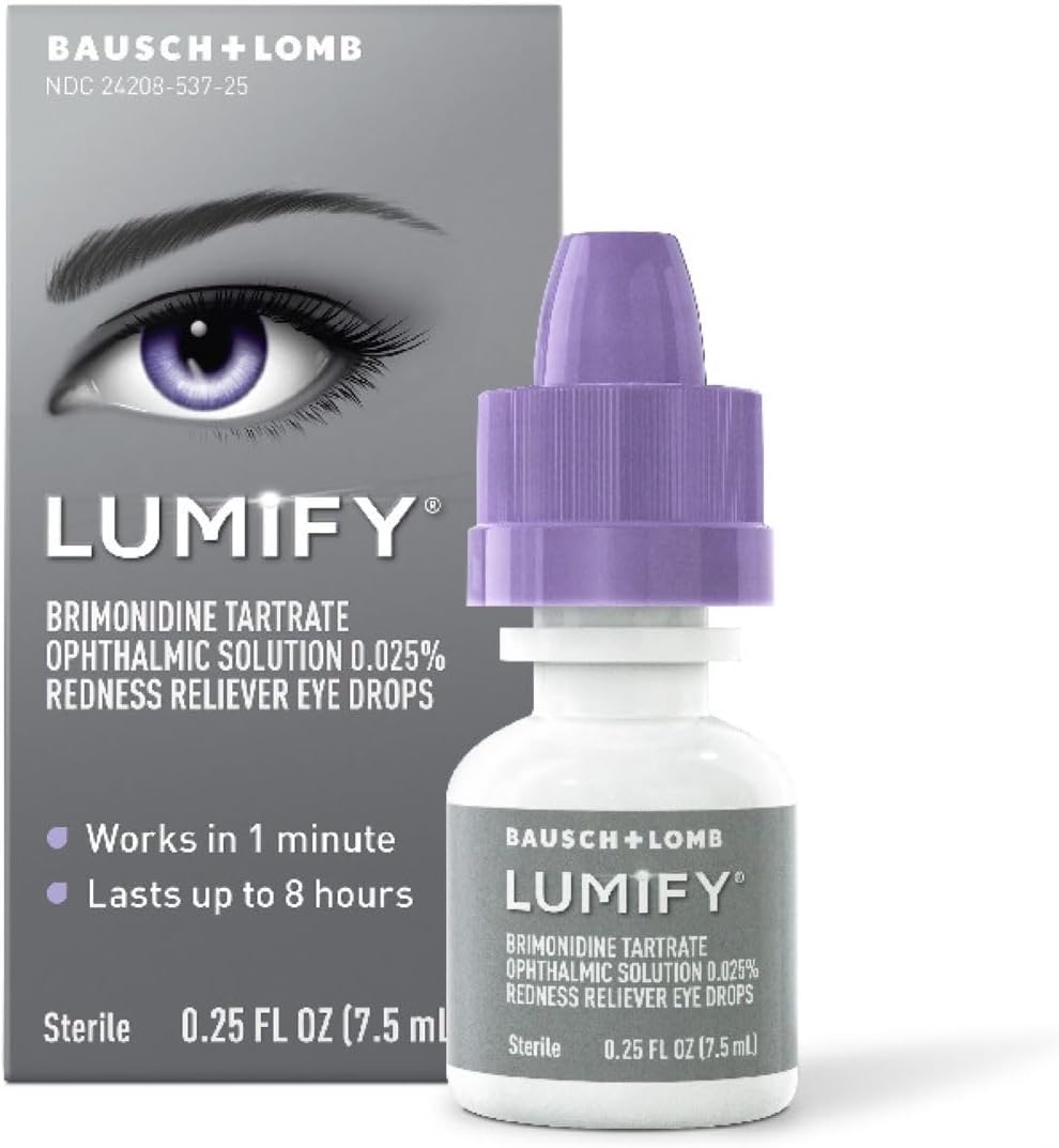 LUMIFY Redness Reliever Eye Drops 0.25 Ounce (7.5mL)