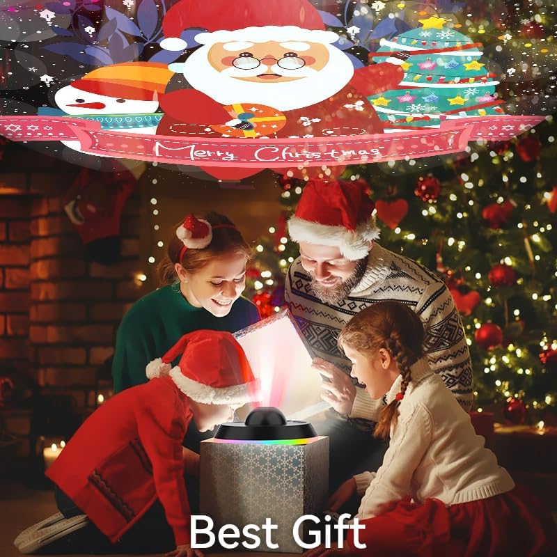 Star Projector,Flevo Galaxy Projector for Bedroom,with Planetarium Projector Night Light,4K Replaceable 13 HD Galaxy Discs,360 °Rotation,for Kids Christmas and Halloween,Party,Birthday,Valentines Gift