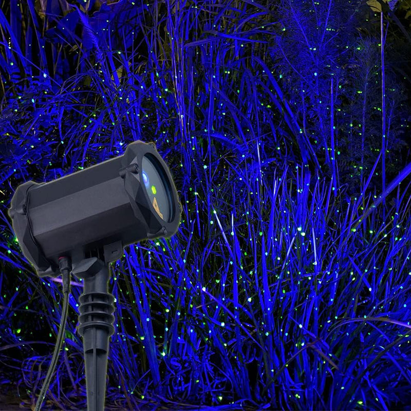 Firefly Garden Lights Star Projector Laser Christmas Lights for Garden Lawns Courtyard