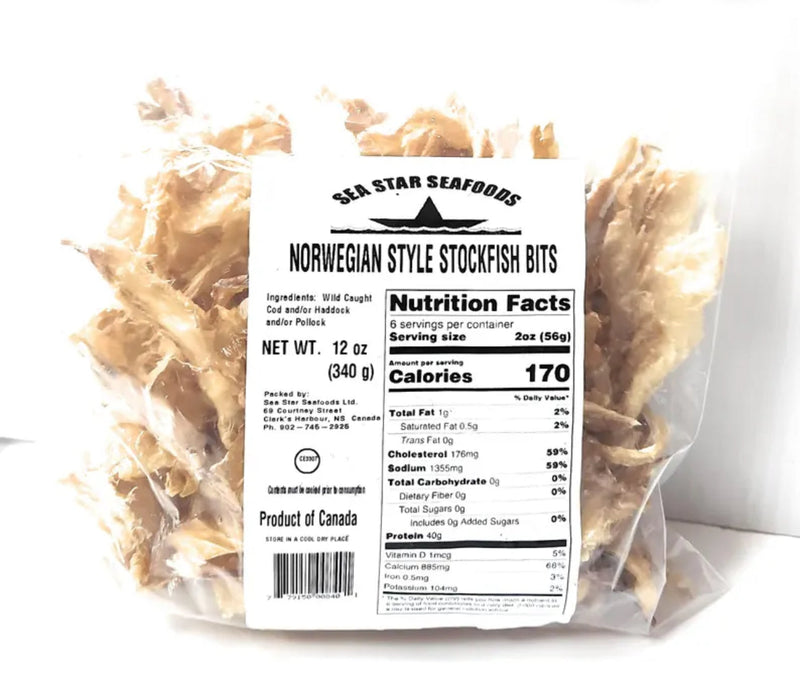 Norwegian Stock Fish Bits - Premium, Dried, Protein-Rich