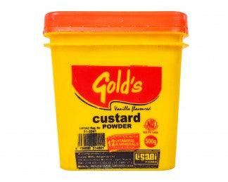 Gold Custard Powder - Smooth & Creamy Dessert Mix