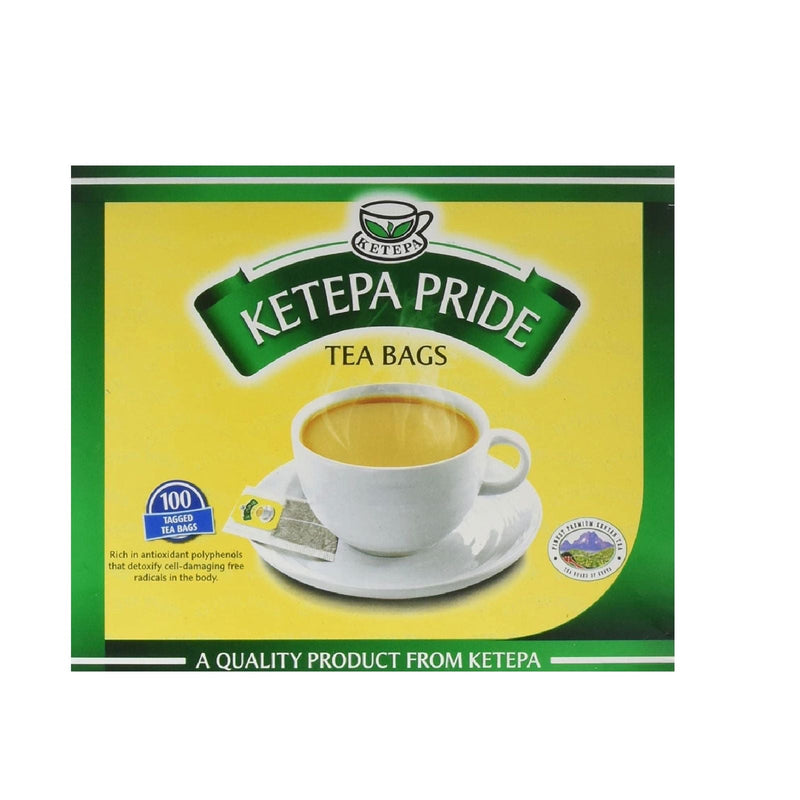 Ketepa Pride Tea - 200g, 100 Teabags, Premium Kenyan Tea Bags