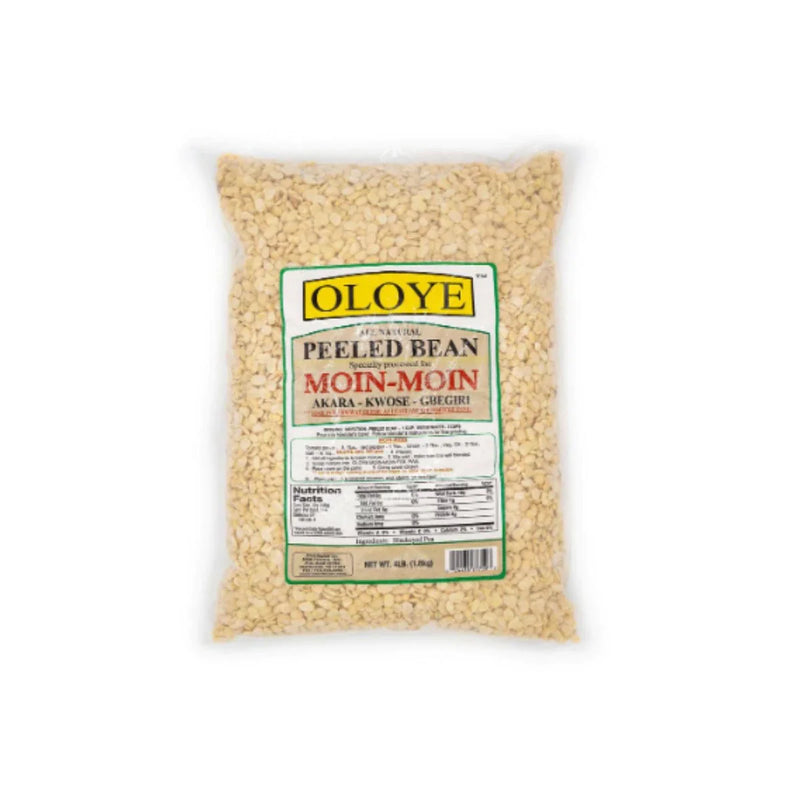 Oloye Pealed Beans / Moin-Moin/4LB