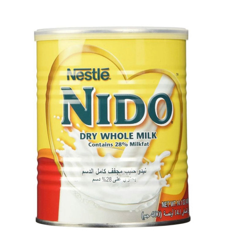 Nido Dry Powder Milk by Nestle - 14.1oz, Fortified Whole Milk Powder